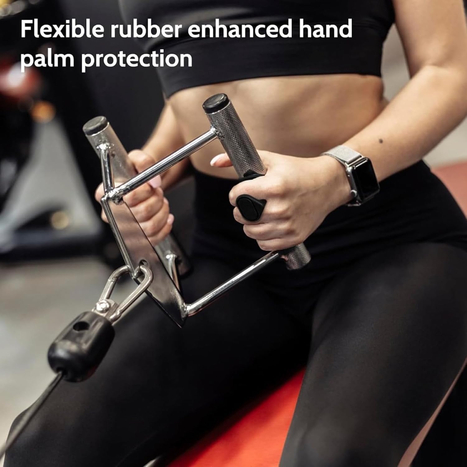 Rubber Fingerless Gym Grips