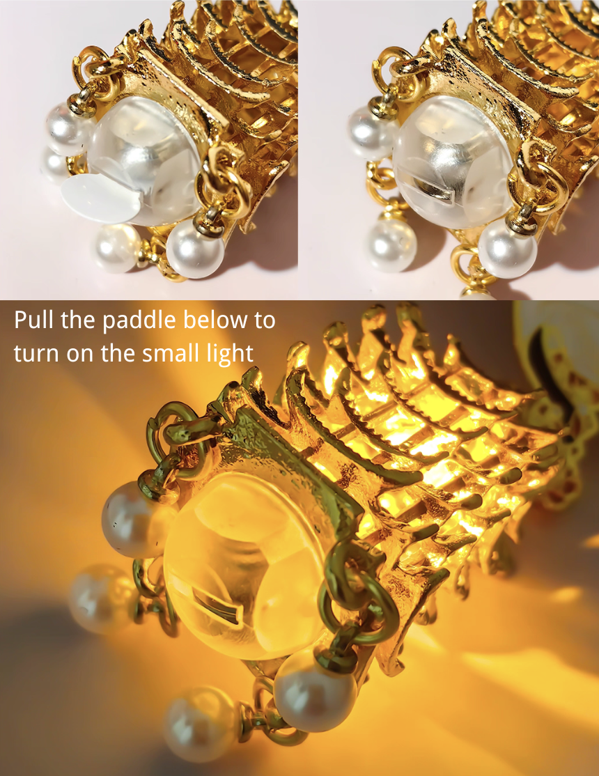 Yellow Crane Tower Glow-in-the-Dark